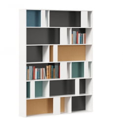 Стеллаж для игрушек Милтон ЛД 537.050.000 Белый Шенилл