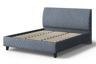 Кровать Хилтон, 2000 кс 1600 мм, серый / x