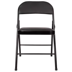 Стул складной для дома и офиса BRABIX Golf Plus CF-003 Комфорт Черный