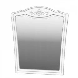 Зеркало настенное Лотос 01 Белый жемчуг