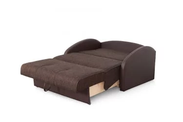 Диван-кровать Оливер Стандарт Мистик куба коричневый Домус шоколад