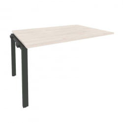 Проходной наборный элемент переговорного стола ОНИКС О.МП-НПРГ-3 Денвер Светлый/Антрацит / ONIX O.MP-NPRG-3