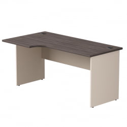 Стол эргономичный с опорами ЛДСП Everprof EVO 254S014 (левый) Дуб Пасадена Кашемир