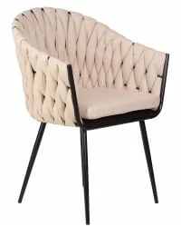 Стул обеденный DOBRIN MATILDA Бежевая ткань LAR 275-1