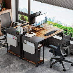 Письменный стол EUREKA ZX-SS140B-RBB с шириной 140 см Brown