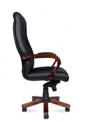 Кресло офисное Боттичелли П2338-Л02 леатхер Черный / P2338-L02 leather