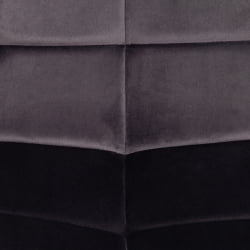 Стул ABRUZZO ( mod. 8060 ) металл,ткань, 42 х 60 х 84 х 49 см, серый вельвет (HLR-21)