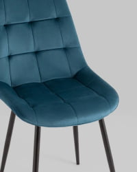 Стул Флекс New велюр сине-зеленый 2 шт.