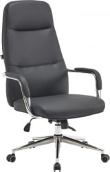 Кресло руководителя Еверпроф Веста Экокожа Черный / Everprof Vesta