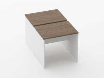 Рабочий модуль Дека ЛДСП каркас 75.125.08 Дуб Верцаска/Белый / Deka