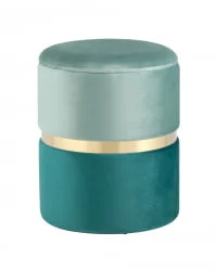 Банкетка Кэрри с ящиком велюр Бирюзовый