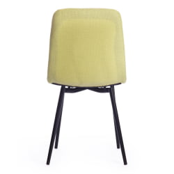 Мягкий стул CHILLY MAX ткань/металл, 45 х 54 х 90 см , фисташковый 64/черный