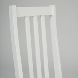 Стул SWEDEN Многослойная фанера, 41*40*99 см, white, ткань серая (16/1)