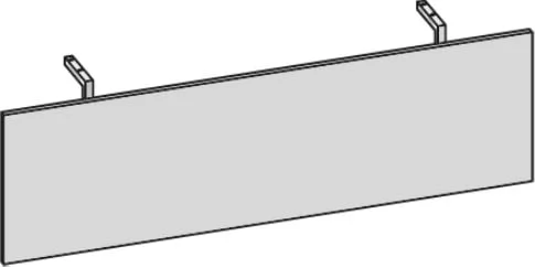 Панель фронтальная для стола руководителя Charisma CHFP160 Орех лион