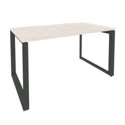 Стол рабочий на О-образном м/к ОНИКС О.МО-СП-3.8 Денвер Светлый/Антрацит / ONIX O.MO-SP-3.8