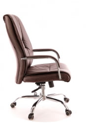 Кресло для руководителя Everprof Kent TM Экокожа Коричневый