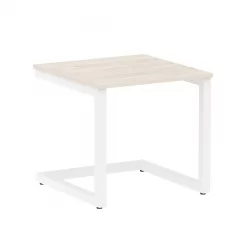 Журнальный стол ХОМЕ ОФФИCЕ ВР.СП-2-58.Г Денвер Светлый/Белый металл / HOME OFFICE VR.SP-2-58.G