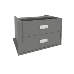 Блок ящиков боковой Maris SH.YB-3 Металлик