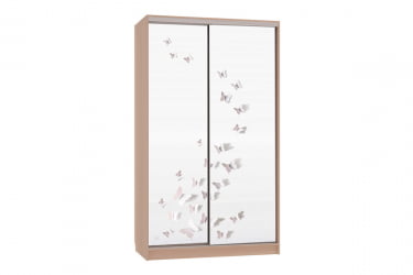 Шкаф-купе ясень Рио 7-600 18 СК-04Р21 дуб млечный / SK-04R21