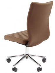 Офисное кресло CХАИРМАН 033 велюр Коричневый / CHAIRMAN