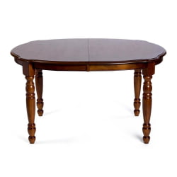 Стол деревянный VAN HORN 4272 дерево гевея, 1067 x1372+457(1829) x749мм, HN GLAZE light