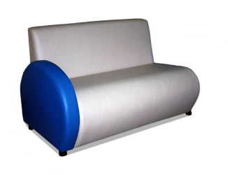 Диван с пластиковыми ножками Клауд V-600/7