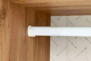 Шкаф трехдверный (зеркало) Адам MSA-05 дуб крафт золотой/графит