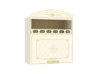 Шкаф над вытяжкой (с системой плавного закрывания) Милана 23.13.1 Сосна Астрид/Ваниль