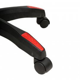 Геймерское кресло 840-1 KINGQUEEN, цвет черный/красный, 840-1-black-red