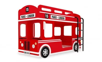 Кровать двухъярусная ЛД 513.000.000 Красный