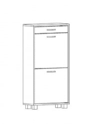 Тумба в прихожую ШО-52 В Дуб Сонома