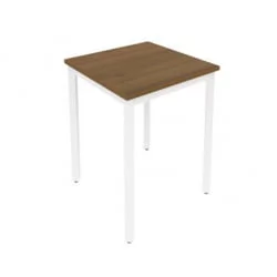 Стол письменный на металлокаркасе SLIM SYSTEM С.СП-1.1 Орех-Белый
