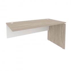 Наборный элемент рабочей станции ОНИКС О.1.НРС-3.7 Дуб Аттик/Белый / ONIX O.1.NRS-3.7