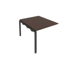 Проходной наборный элемент переговорного стола Метал Сйстем Б.ППРГ-1 Венге/Антрацит / Metal System