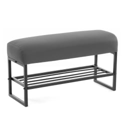 Банкетка Charli Lux/Чарли Люкс БО экокожа , Sharp Графит