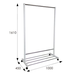 Вешалка общественная В 35Н Белый