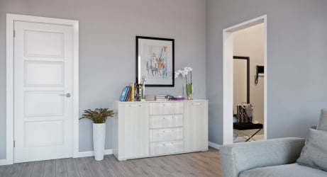 Комод Вега 87 Шимо темный/светлый