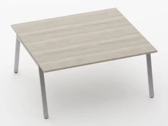 Стол для переговоров Дека Л-обр.каркас 74.145.16 Дуб Сантана светлый / Deka