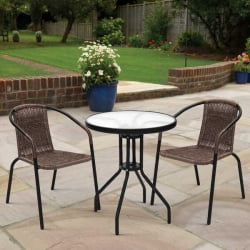 Комплект мебели Асоль LRC-02/LRT02-D60 Light Brown (2+1)