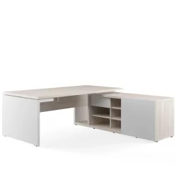 Стол рабочий на опорной креденции правый ZIO28510721 Светлый дуб Стол рабочий на опорной креденции правый ZIO28510721 Светлый дуб