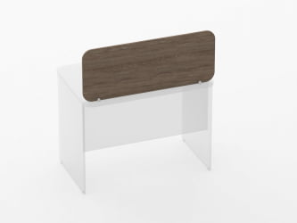 Экран разделительный прямой Глассй 5.14.10 Дуб Верцаска / Glassy