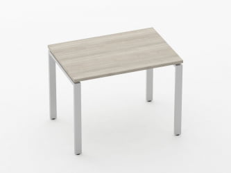 Стол прямой Дека П-обр. каркас 7.07.10 Дуб Сантана светлый / Deka