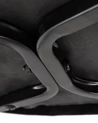 Стул полубарный DOBRIN CHRISTIAN 65 черный велюр V108-77