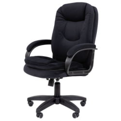 Кресло руководителя CХАИРМАН ДОМ (Хоме) 668 ЛТ (ЛТ) Черный / CHAIRMAN (Home) (LT)