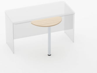 Приставка-полукруг Glassy 2.14 Туя