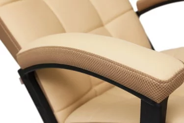 Кресло офисное TRENDY Бежевый-Бронзовый