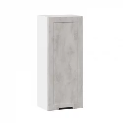 Шкаф кухонный 400 высокий Джамис ЛД 296.420.000.025 Белый Белый камень
