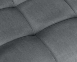 Стул барный ДОБРИН КРУГЕР АРМ БЛАCК (серый велюр (МДЖ9-75)) 2 шт / DOBRIN KRUGER ARM BLACK (MJ9-75))