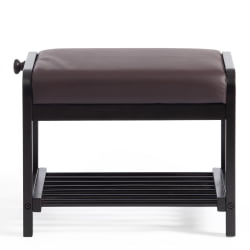 Банкетка AX-1021 экокожа темно-коричневая