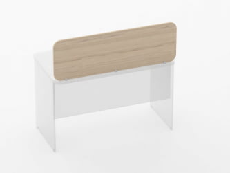 Экран разделительный прямой Glassy 5.14.12 Туя